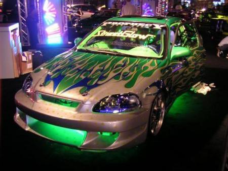 The car....